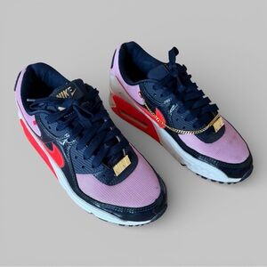 Nike Women's Air Max 90 “Cuban Link - Navy Pink”